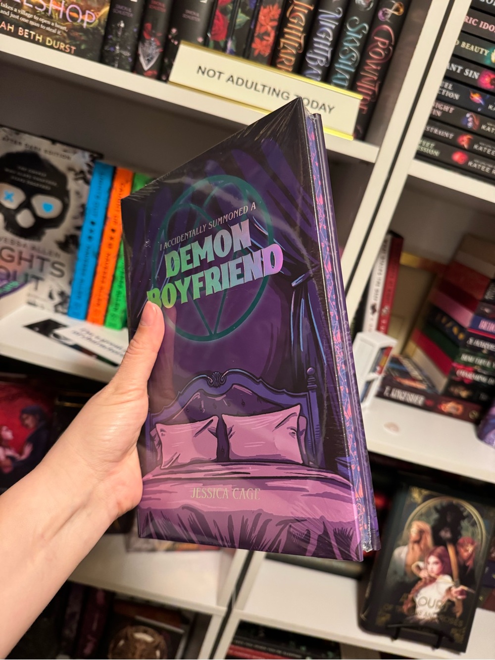 BB I Accidentally Summoned a Demon Boyfriend byJessica Cage- Bookish Box SEALED